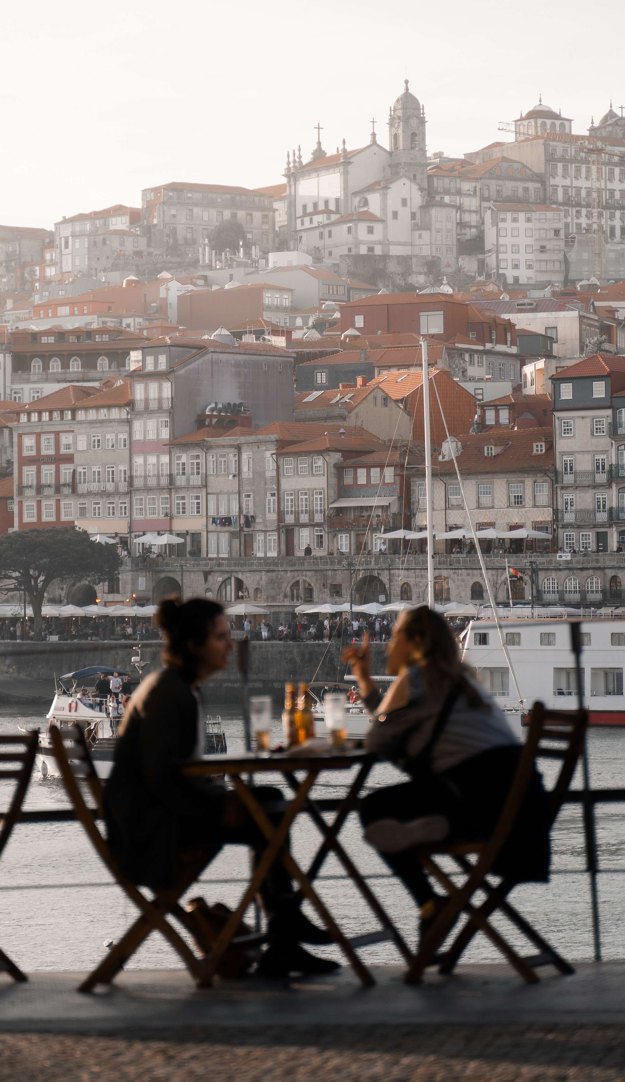 Terraza del Duero con vistas a Ribeira